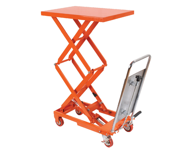 小型雙剪式結(jié)構(gòu)平臺(tái)車(chē)