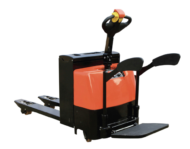 站板式帶護手電動搬運車